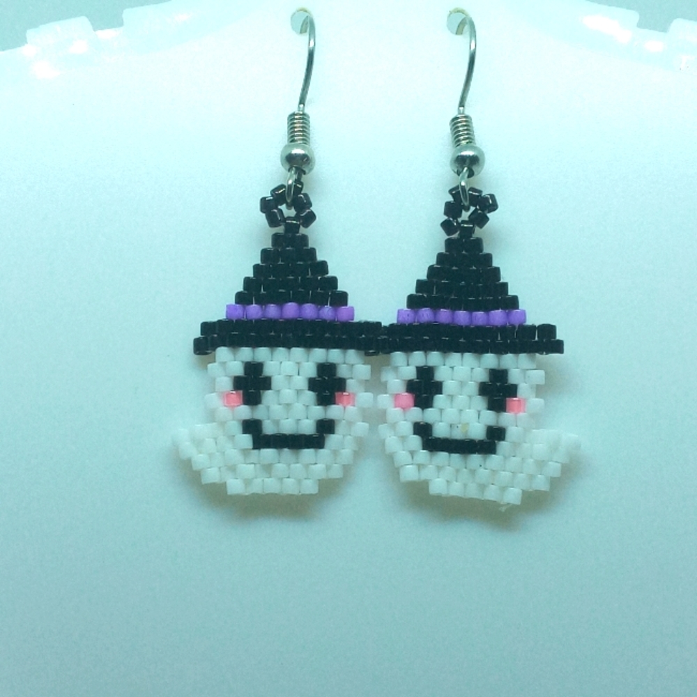 Halloween Ghost Earrings
